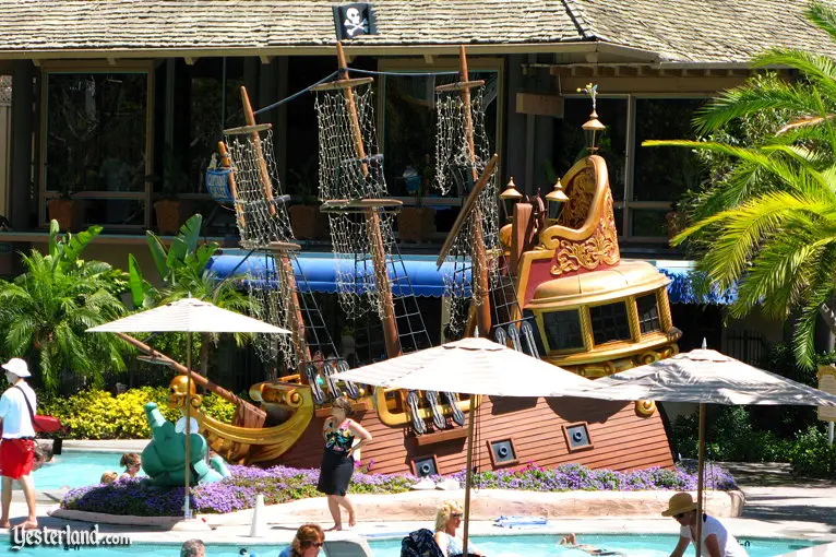 Never Land Pool at Disneyland Hotel, Disneyland Resort