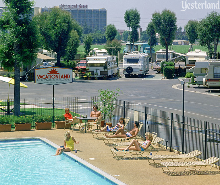 Vacationland RV Park across the street from Disneyland