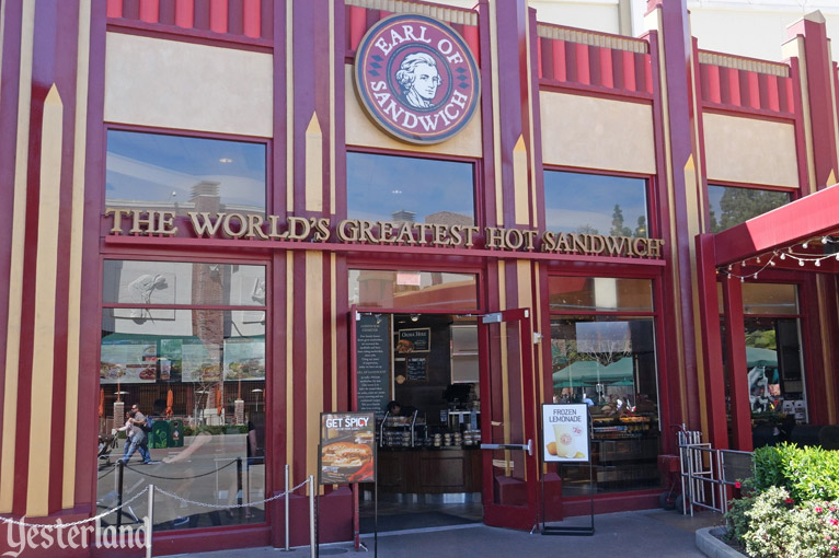 Earl of Sandwich at the Disneyland Resort