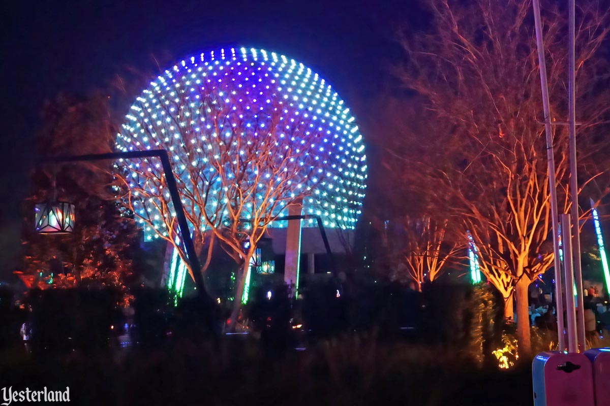 Image for then and now article about Epcot