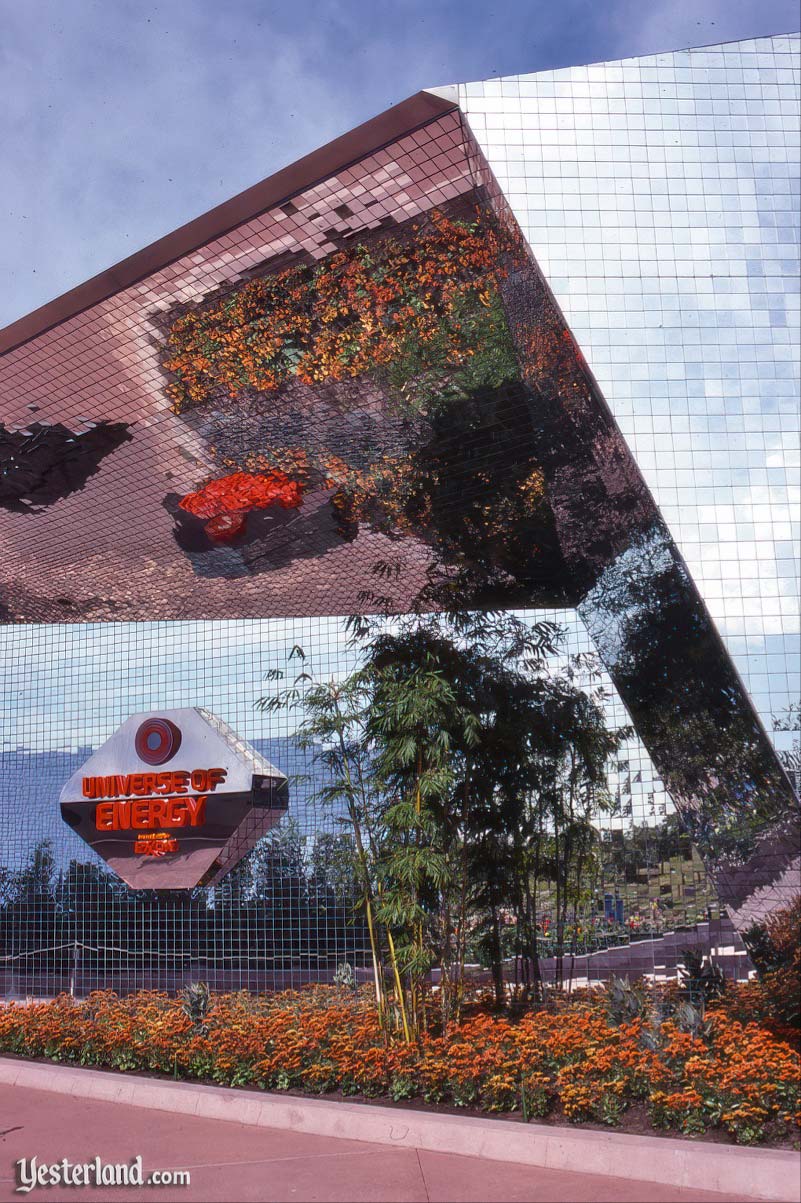 Image for then and now article about Epcot