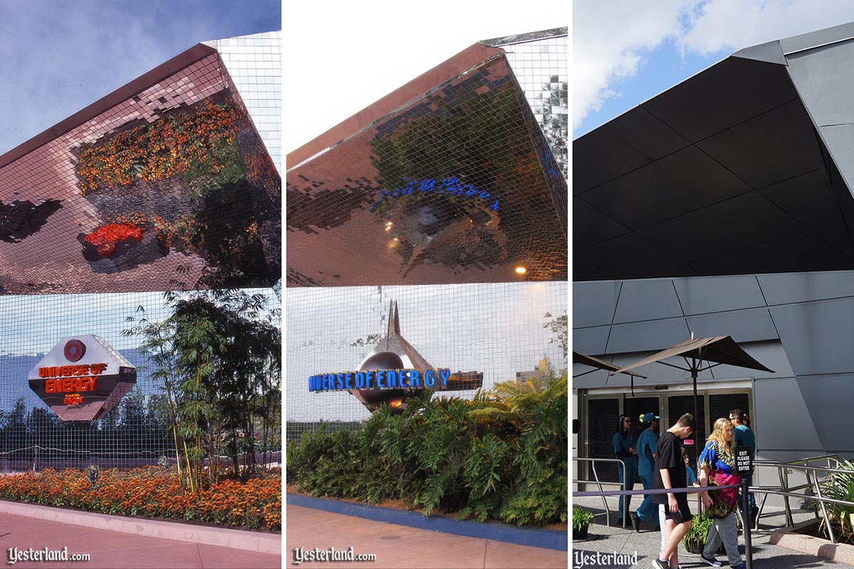 Image for then and now article about Epcot
