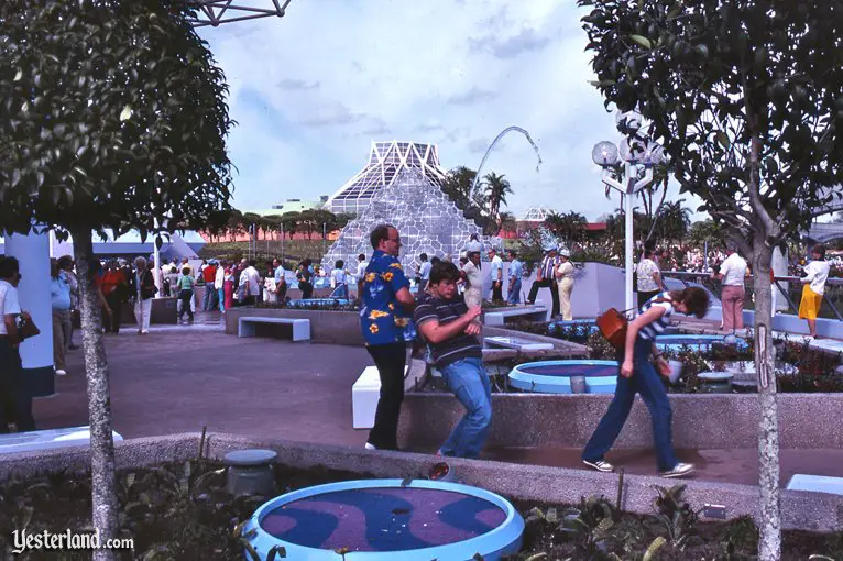 Image for then and now article about Epcot