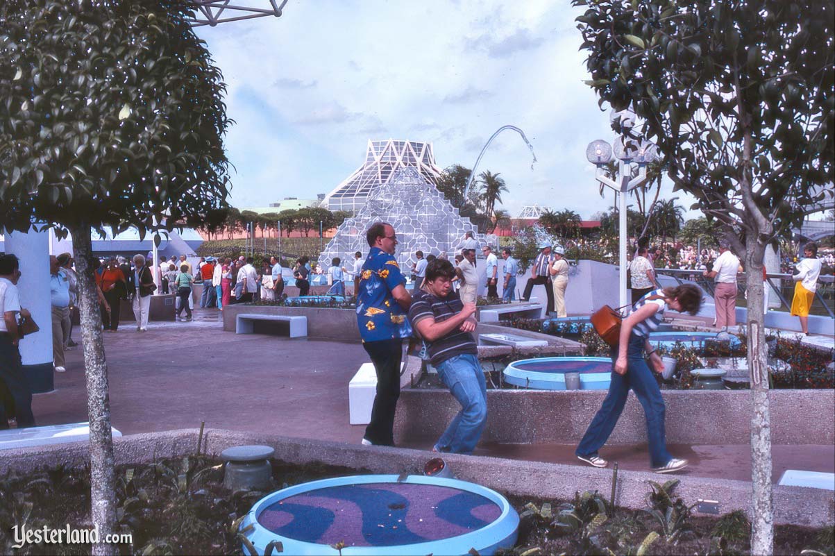 Image for then and now article about Epcot