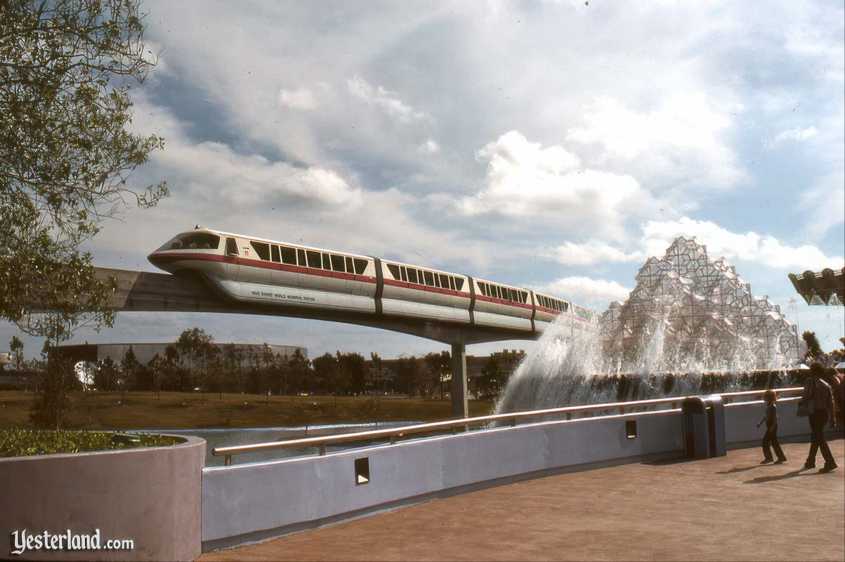 Image for then and now article about Epcot