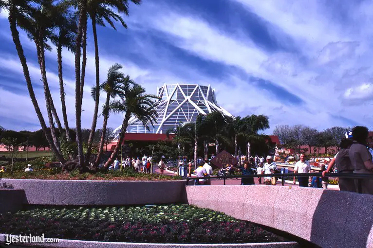 Image for then and now article about Epcot