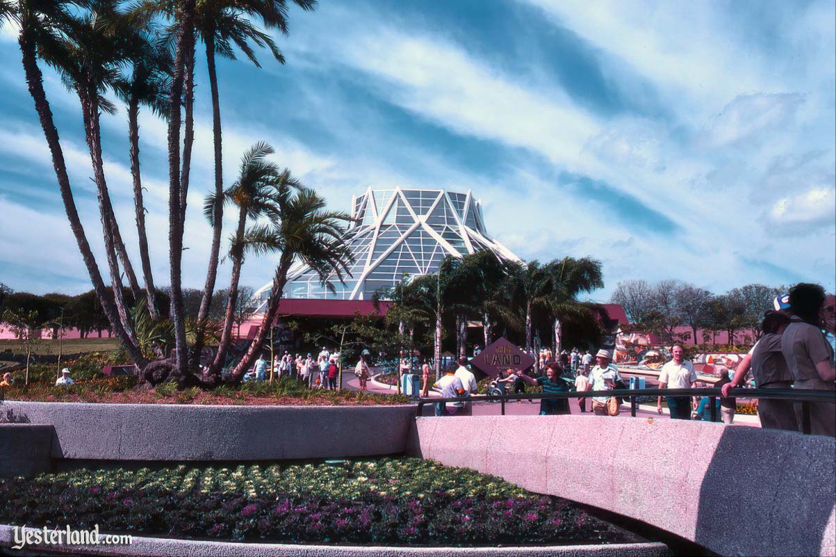 Image for then and now article about Epcot