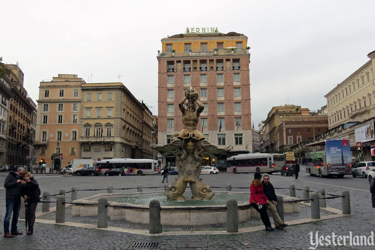 Neptune at Epcot and his Relatives in Rome