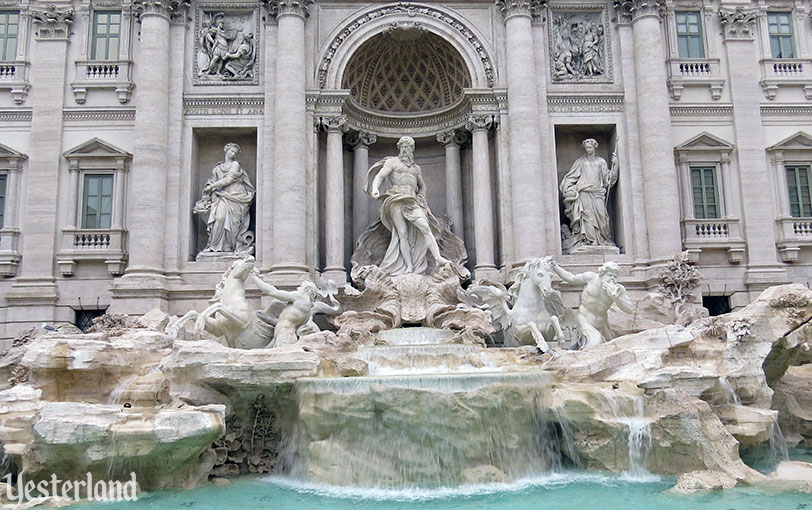 Neptune at Epcot and his Relatives in Rome