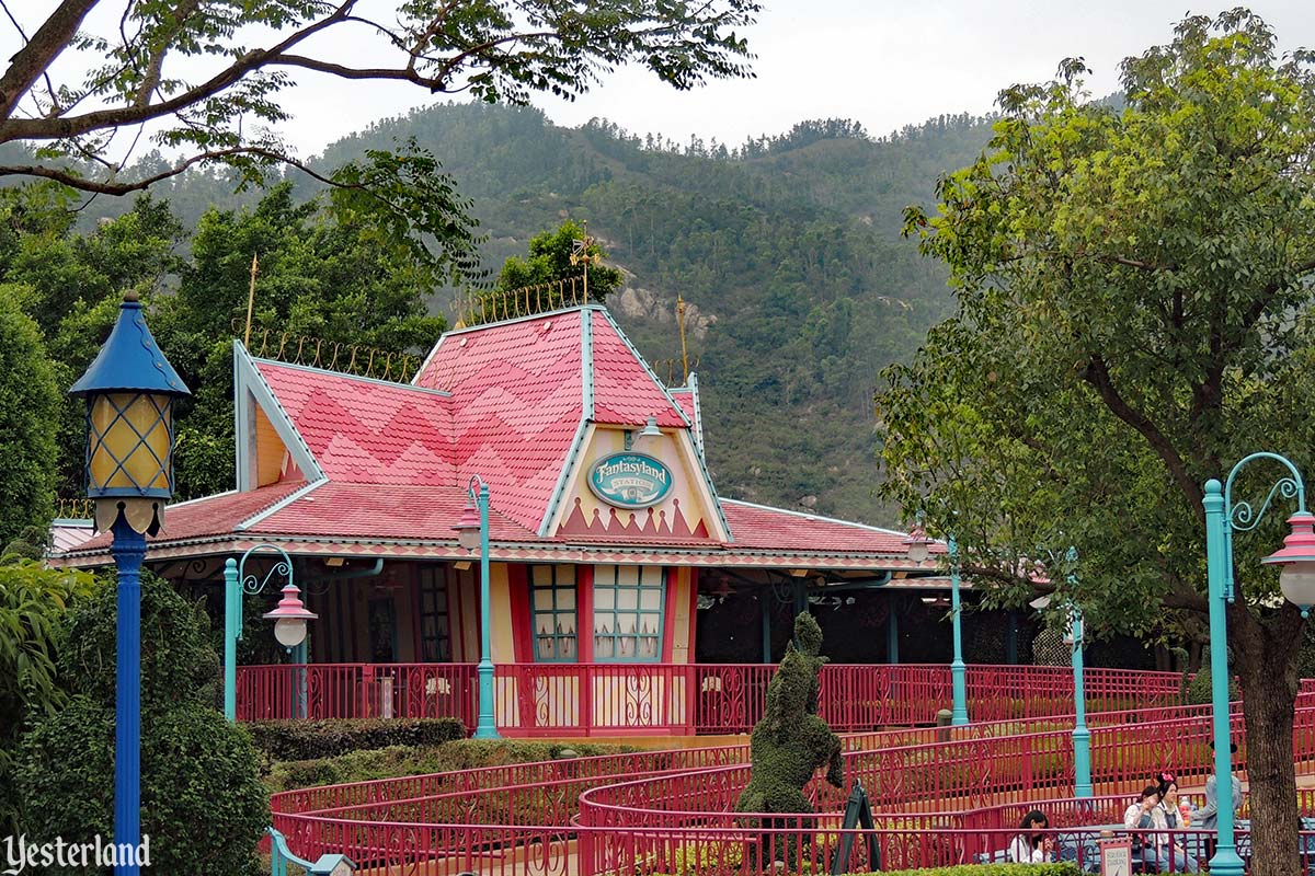 Fantasyland Station at Hong Kong Disneyland