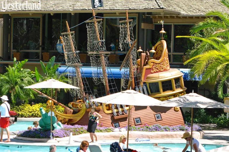 Neverland Pool at the Disneyland Hotel