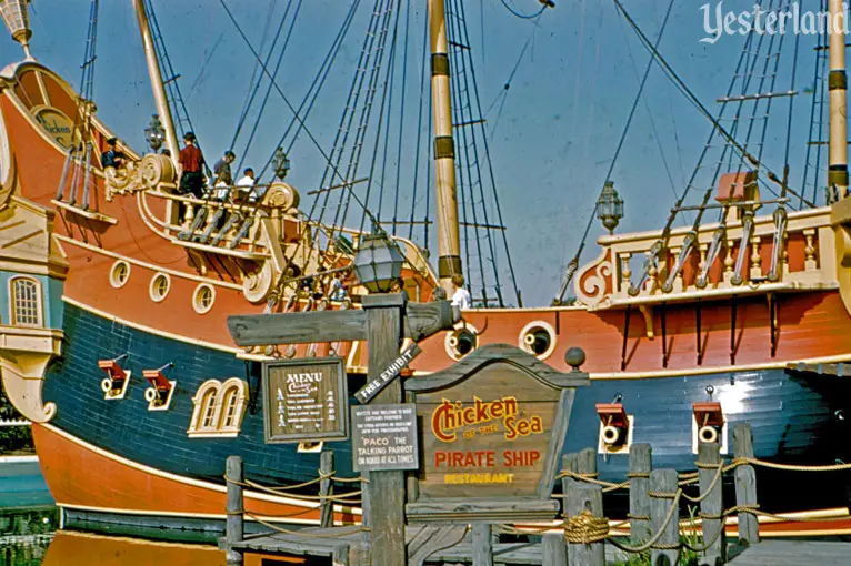 Chicken of the Sea Pirate Ship and Restaurant at Disneyland