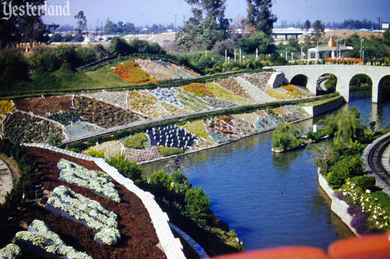 Storybook Land from the Skyway at Disneyland