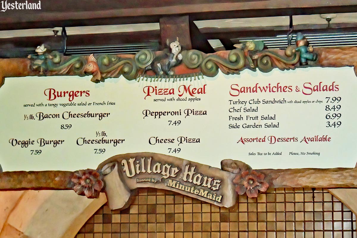 Village Haus Restaurant at Disneyland