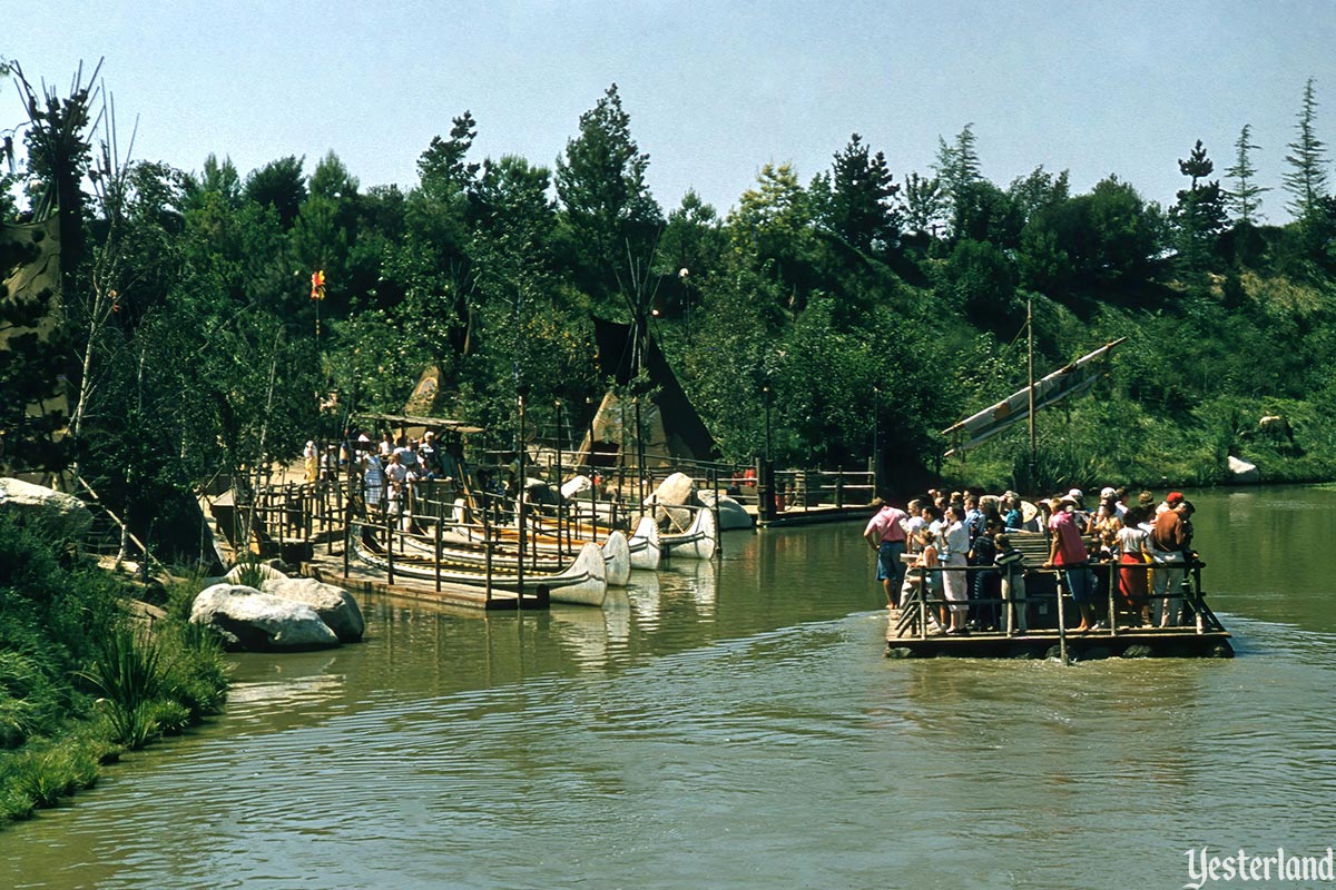 Indian War Canoes, Disneyland