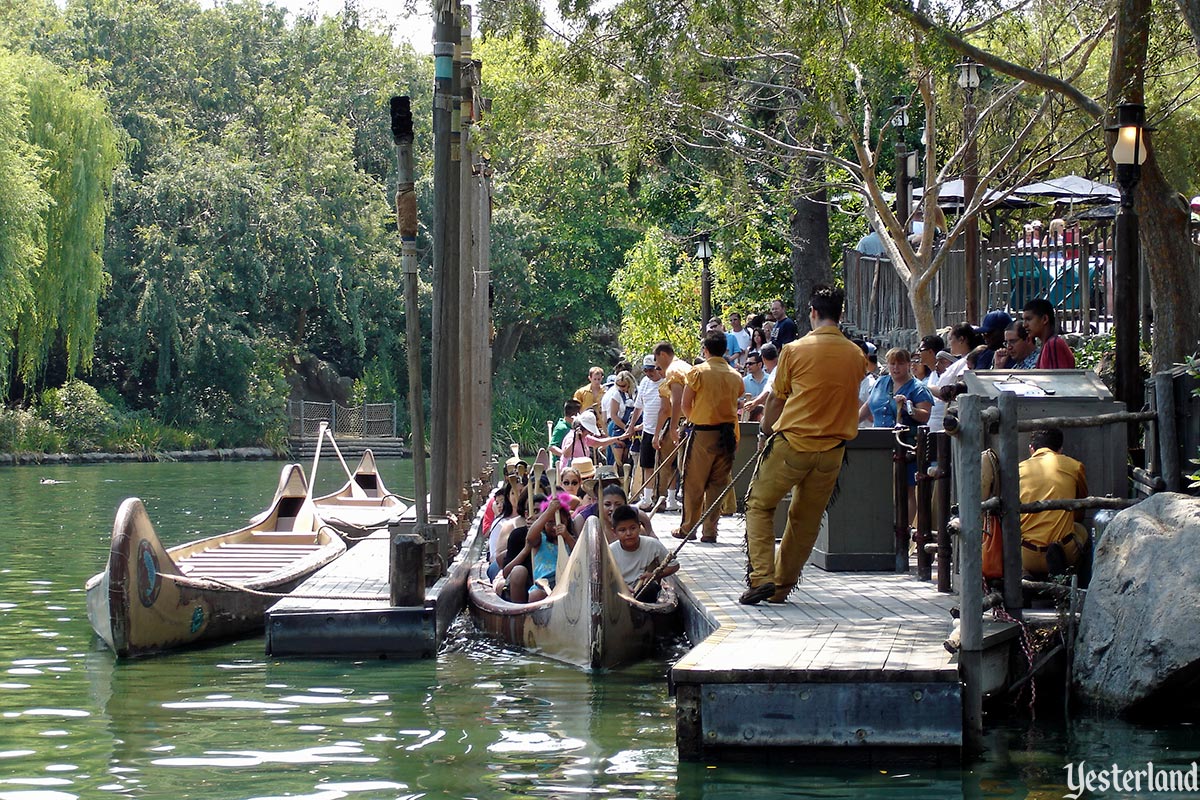 Davy Crockett’s Explorer Canoes, Disneyland