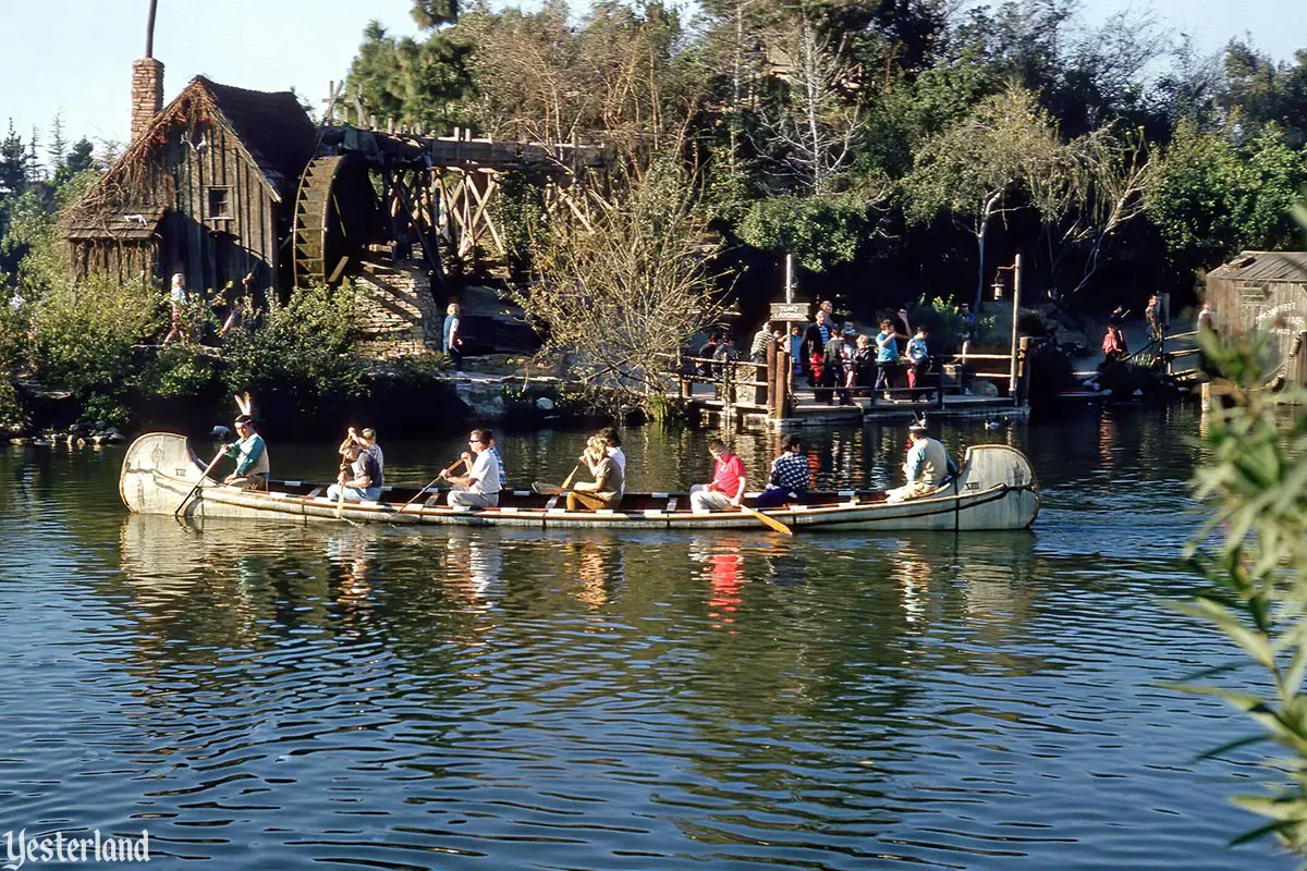 Indian War Canoes, Disneyland