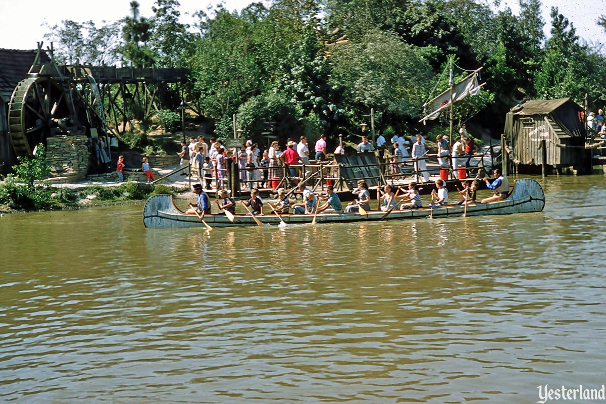 Indian War Canoes, Disneyland