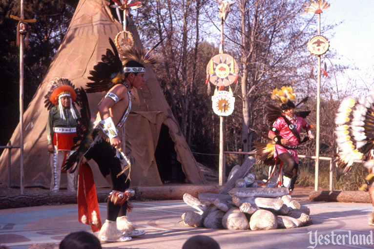 Ceremonial Dance Circle at Frontierland Indian Village, Disneyland