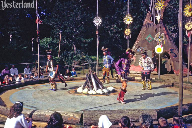 Ceremonial Dance Circle at Frontierland Indian Village, Disneyland