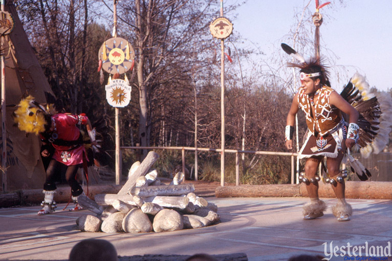 Ceremonial Dance Circle at Frontierland Indian Village, Disneyland