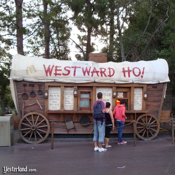 wagons at disneyland