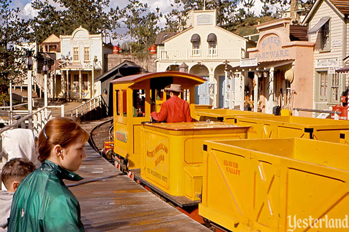 Mine Train Through Nature's Wonderland at Disneyland