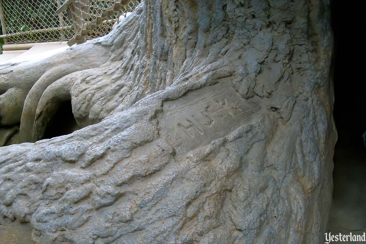 Tom and Huck’s Tree House on Tom Sawyer Island at Disneyland Park