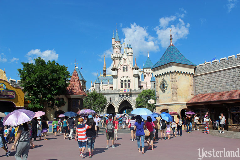 Sleeping Beauty Castle at Hong Kong Disneyland