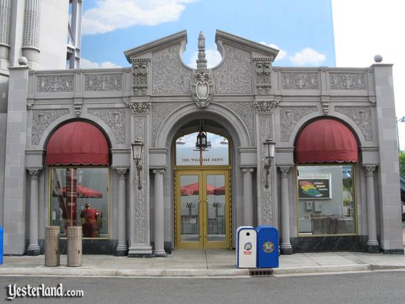 Façade adjacent to the Hyperion Theater