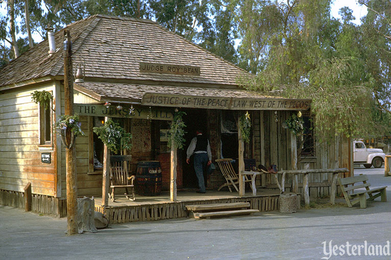 vintage photo of Ghost Town at Knott's Berry Farm