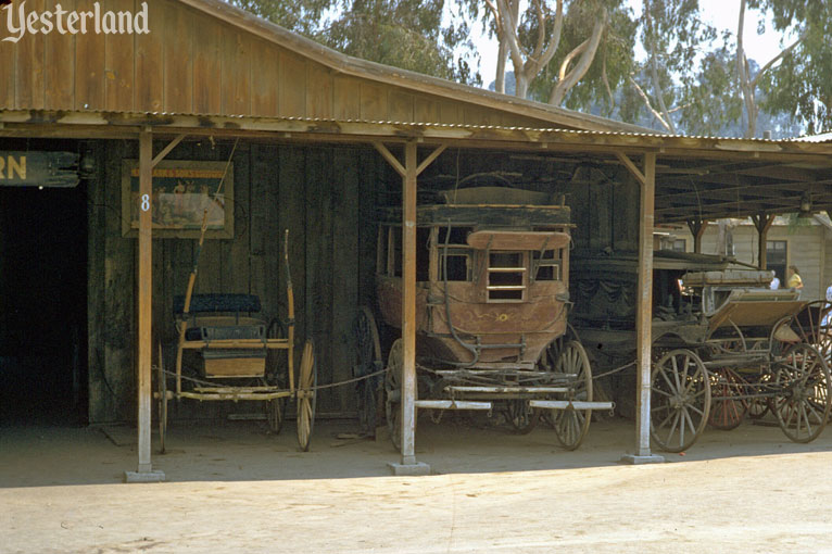 vintage photo of Ghost Town at Knott's Berry Farm