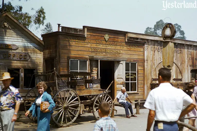 vintage photo of Ghost Town at Knott's Berry Farm