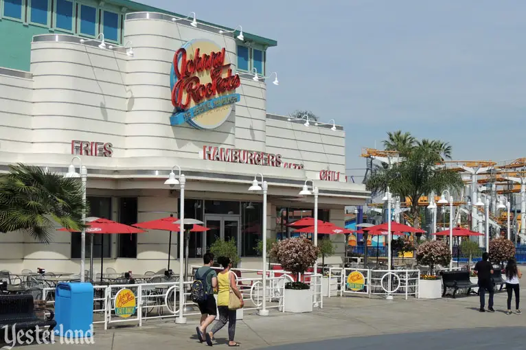 Johnny Rockets at the site of the Buffalo Nickle Penny Arcade, Knott's Berry Farm
