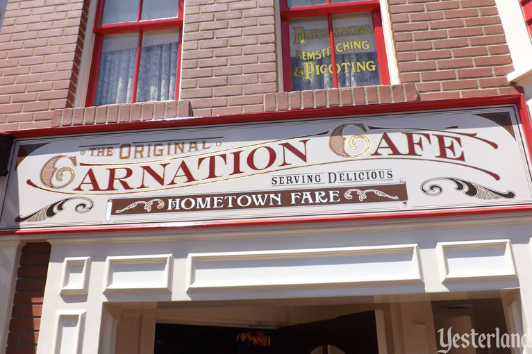 Carnation Cafe at Disneyland