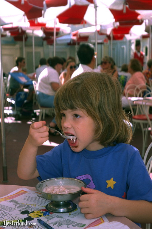 Carnation Ice Cream Parlor at Disneyland