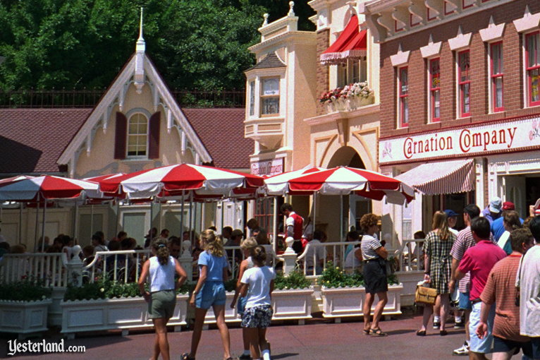 Carnation Ice Cream Parlor at Disneyland