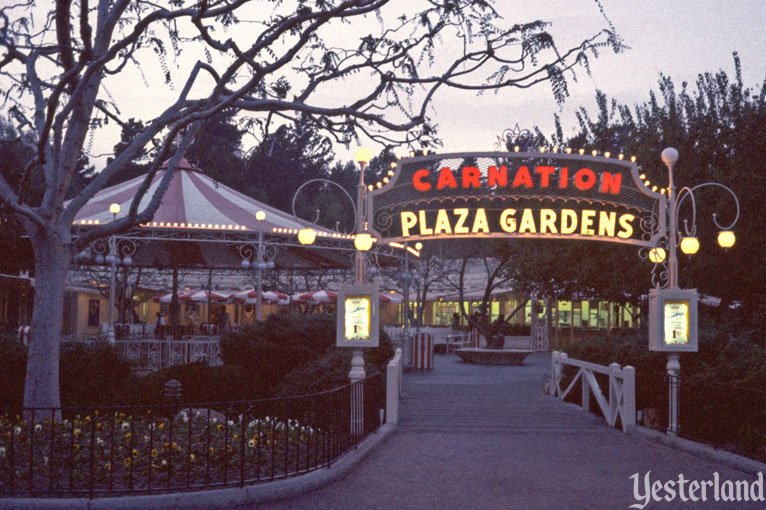 Carnation Plaza Gardens at Disneyland