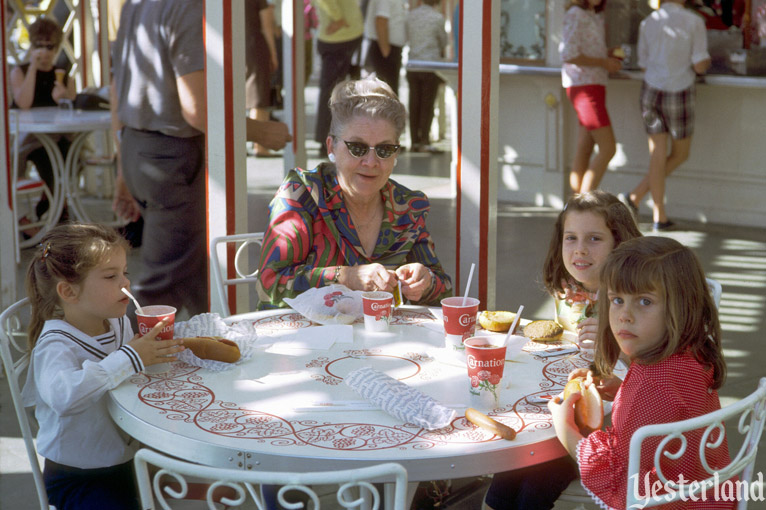 Carnation Plaza Gardens at Disneyland