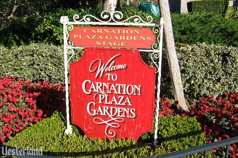 Carnation Plaza Gardens at Disneyland