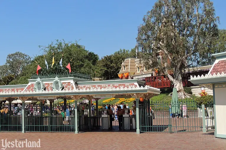 Disneyland entrance