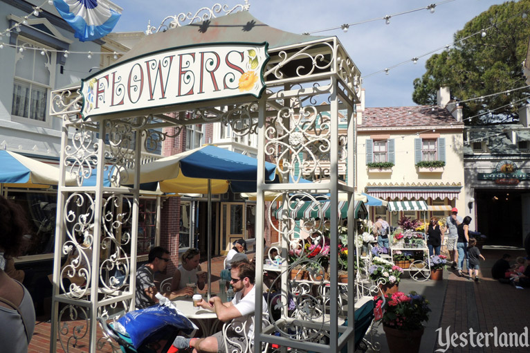 Main Street Flower Market at Disneyland