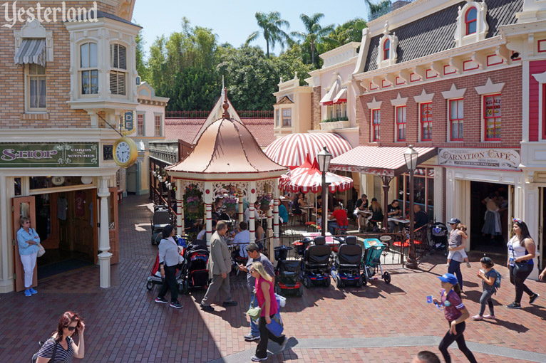 Main Street Flower Market at Disneyland