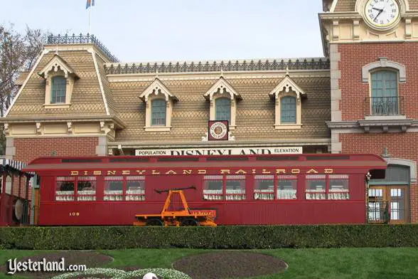 Lilly Belle parlor car on the Disneyland Railroad