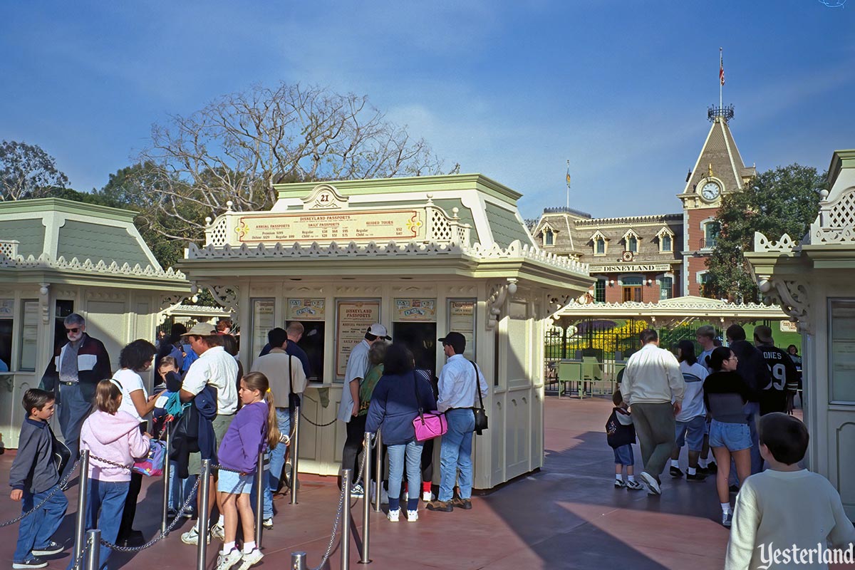 Yesterland: Disneyland Ticket Booths