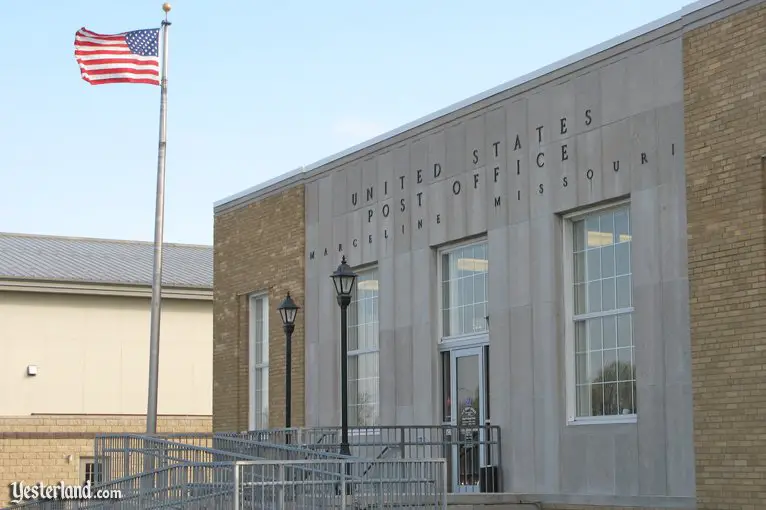 U.S. Post Office in Marceline, Missouri