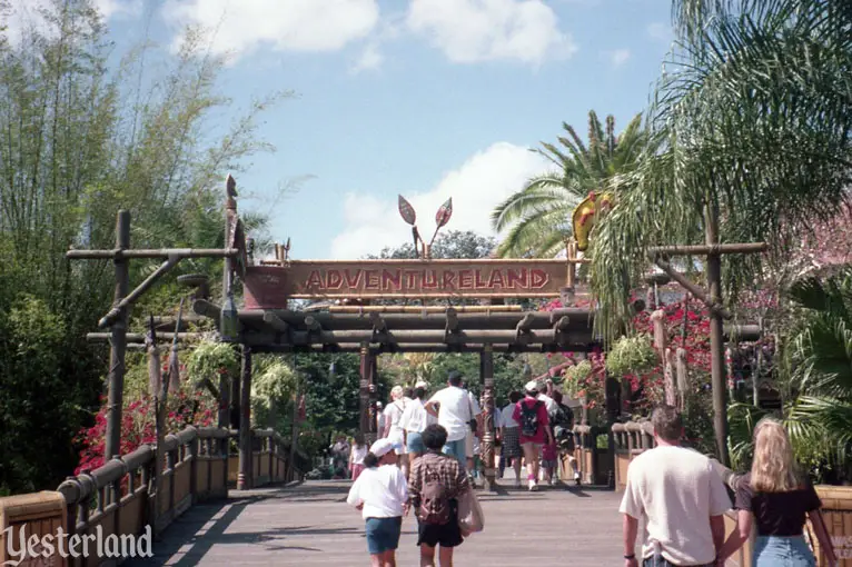Bridge to Adventureland, Magic Kingdom, 1996