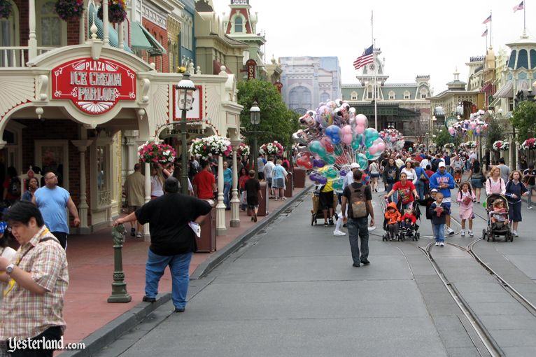 Image for then and now article about Magic Kingdom