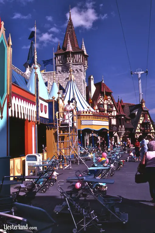 Image for then and now article about Magic Kingdom