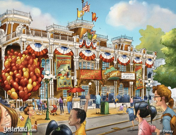 Image for then and now article about Magic Kingdom